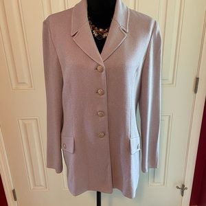 St. John Collection Light Purple Blazer